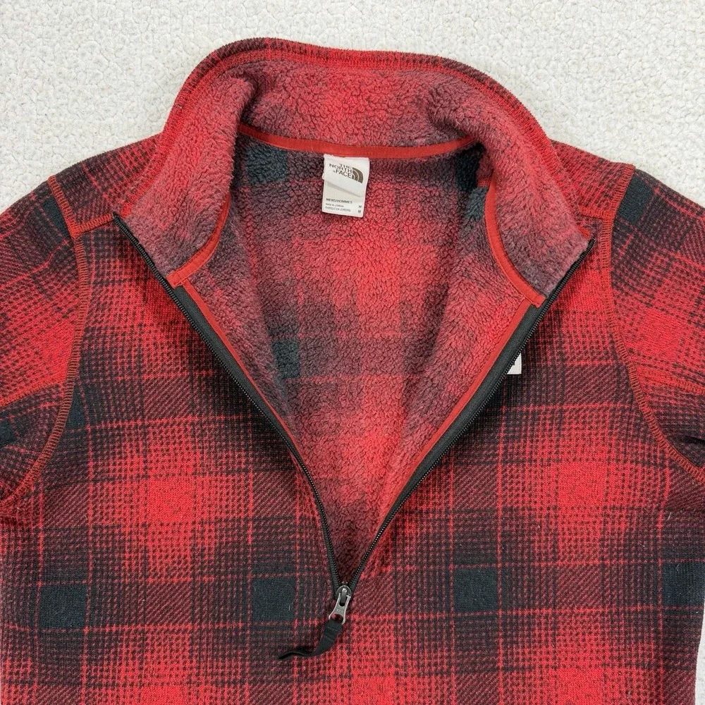 The North Face Brown Label Gordon Lyons Half Zip Men's M Plaid Gorpcore Hiking